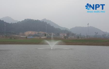Đài phun nước phao nổi sân Golf Sóc Sơn - Hà Nội