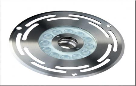 Đèn chiếu sáng chuyên dụng thả chìm NPT Floor Ring Led light FRL18W - INOX 304 - 240mm