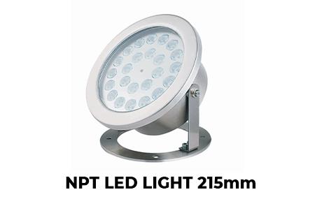 Đèn chìm chuyên dụng NPT Led Light- INOX 304 - 215mm