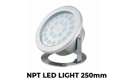 Đèn chìm chuyên dụng NPT Led Light- INOX 304 - 250mm