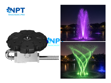 Bộ phun nước phao nổi loại lớn (maxi)