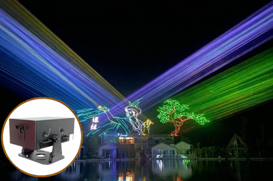 Đèn Laser RGB Pro Waterproof IP65 RGB100W