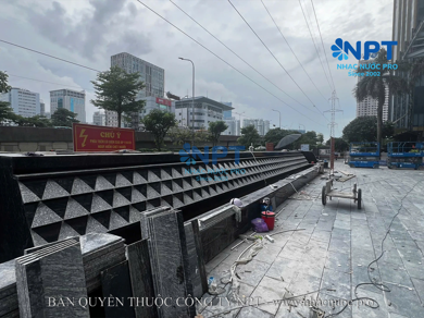 Đài phun nước số 18 Phạm Hùng - Hà Nội