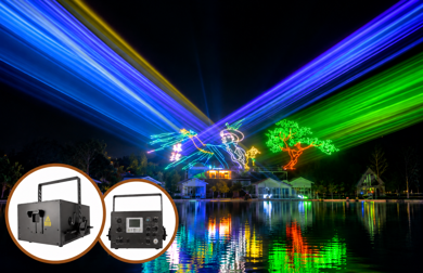 Đèn Laser Outdoor RGB Pro Waterproof IP65 RGB100W