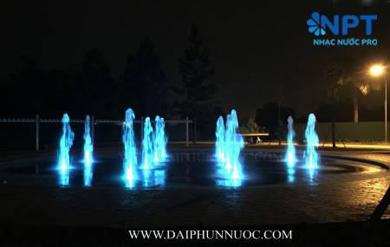 Đài phun nuớc cạn tại khu đô thị An Khánh - An Thượng - Hà nội