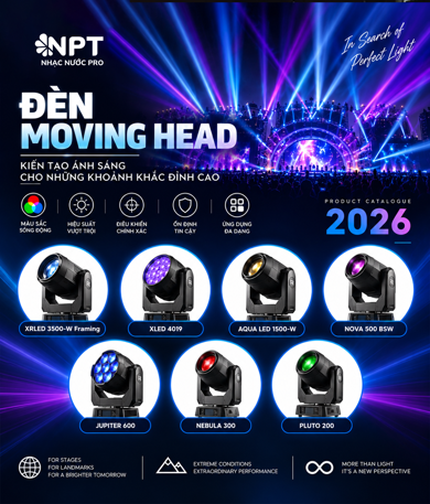 Đèn Moving head Beam - Laser Module IP 66