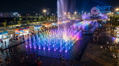 Dự án nhạc nước Sun Urban City do NPT thiết kế và thi công
