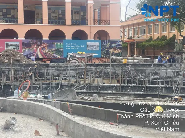 Vì sao hệ thống nhạc nước phải được triển khai ngay từ giai đoạn kết cấu?