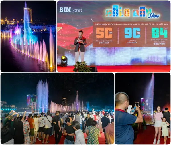 NPT Nhạc Nước Pro - Dấu ấn đẳng cấp tại Halo Bay Show và 3 Kỷ lục Việt Nam