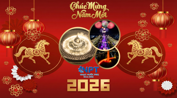 Chào Xuân Bính Ngọ 2026: NPT Nhạc Nước Pro và hành trình đánh thức những dòng chảy cảm xúc