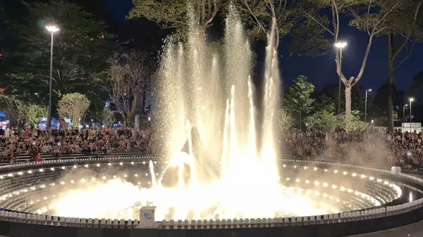 Air Nozzle - Công nghệ vừa được tích hợp tại nhạc nước Công viên số 1 Lý Thái Tổ có gì đặc biệt?