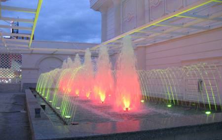 Đài phun nước nghệ thuật tại Golden Phoenix 