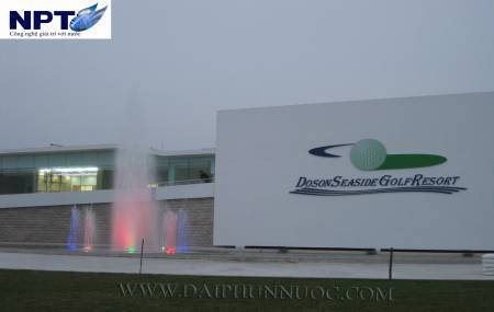Đài phun nước tại sân Golf Đồ Sơn - Hải PHòng