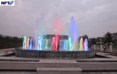 Đài phun nước tại UBND tỉnh Lào Cai