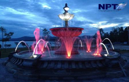 Đài phun nước tại khu du lich - Tỉnh Thanh Hoá