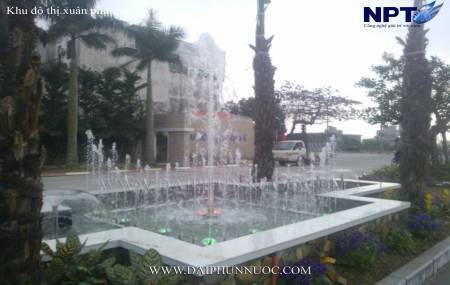 Công trình đài phun nước tại Xuân Phương - Hà Nội