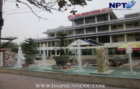 Đài phun nước tại khách sạn Hữu Nghị Minh Trung - TP. Bắc Giang