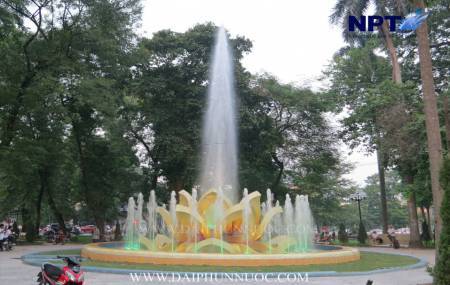 Công trình đài phun nước Bông Sen Vàng Hà Nội