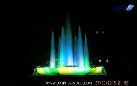 Đài phun nước tại Quân Khu I - Thái Nguyên