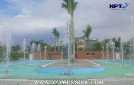 Đài phun nước tại Công Viên Thể Thao - TP.Thái Bình