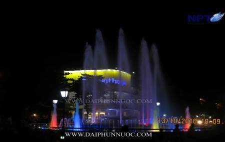 Đài phun nước tại Xuân Hòa - Phúc yên - Vĩnh Phúc