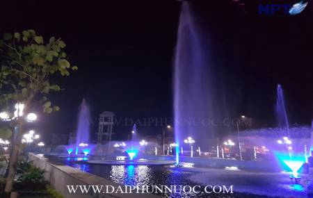 Công trình đài phun nước tại khu đô thị mới Lương Sơn - Hòa Bình