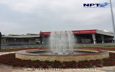 Đài phun nước tại Nhà máy Cocacola - Ngọc Hồi - Hà Nội
