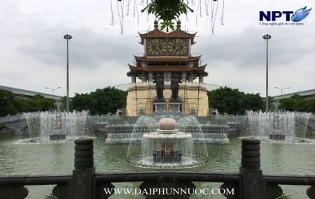 Đài phun nước tại Tập đoàn Hanaka - Từ Sơn - Bắc Ninh