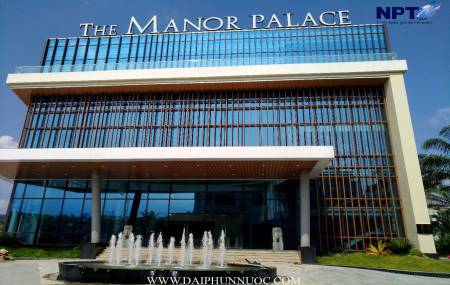 Đài phun nước tại The Manor - Bitexco - Lào Cai