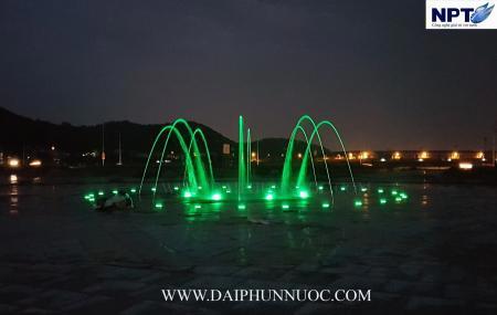 Đài phun nước cạn tại Quảng Trường Kinh Môn - Hải Dương