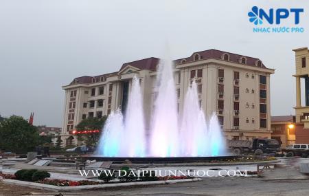 Đài phun nước tại khu Liên Cơ huyện Kinh Môn - Hải Dương