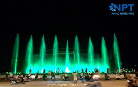 Đài phun nuớc tại Uông Bí - Quảng Ninh