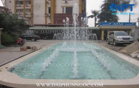 Đài phun nước tại ngân hàng VietinBank - TP.Vĩnh Yên - Vĩnh Phúc