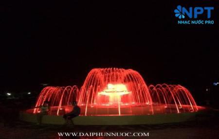 Công trình đài phun nuớc tại Bộ Chỉ Huy Quân Sự tỉnh Thái Nguyên