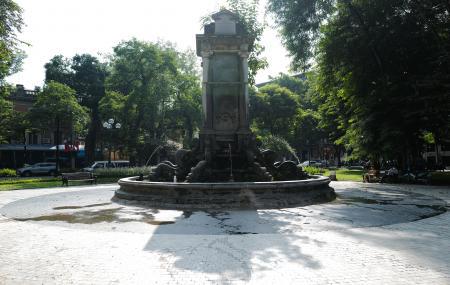 HIỆN TRẠNG ĐÀI PHUN NƯỚC VƯỜN HOA CON CÓC HƠN 120 TUỔI  SẮP CẢI TẠO