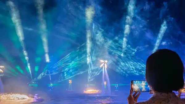 Cách nhạc nước kết hợp Laser giúp chủ đầu tư tiết kiệm chi phí vận hành mỗi năm