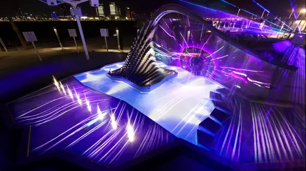 Bữa tiệc ánh sáng trên mặt nước: Khi Moving Laser Beam biến nhạc nước thành nghệ thuật kể chuyện