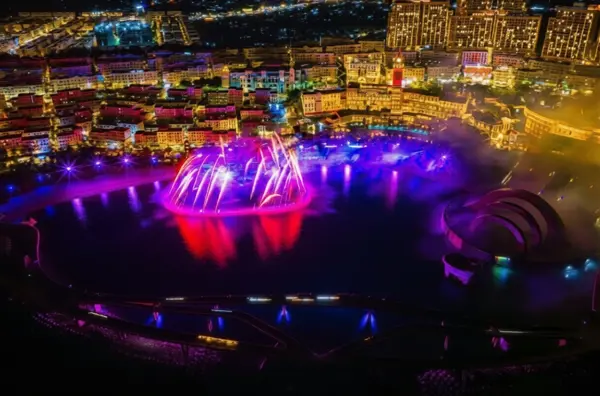 Giải mã công nghệ đồng bộ Laser của NPT Nhạc Nước Pro trên mặt biển