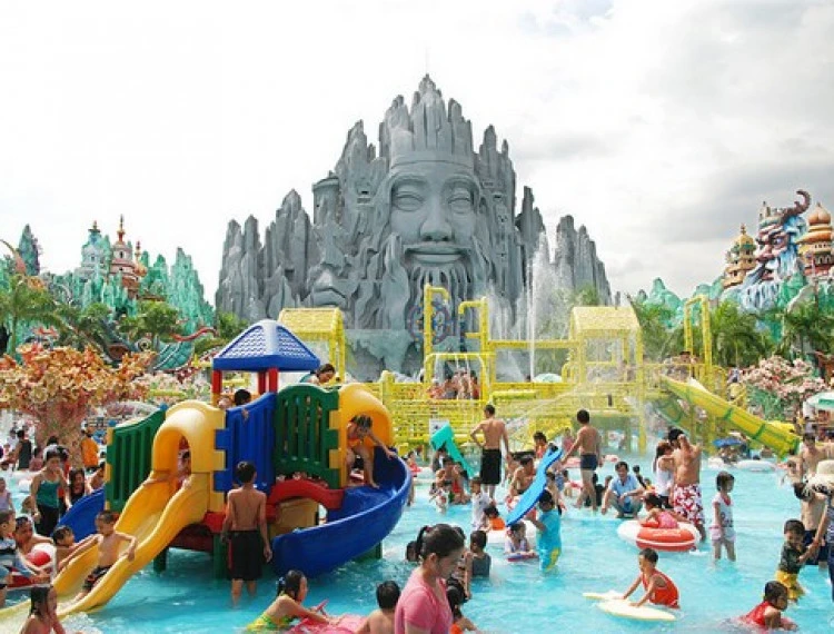 Biển Tiên Đồng tại khu du lịch Suối Tiên