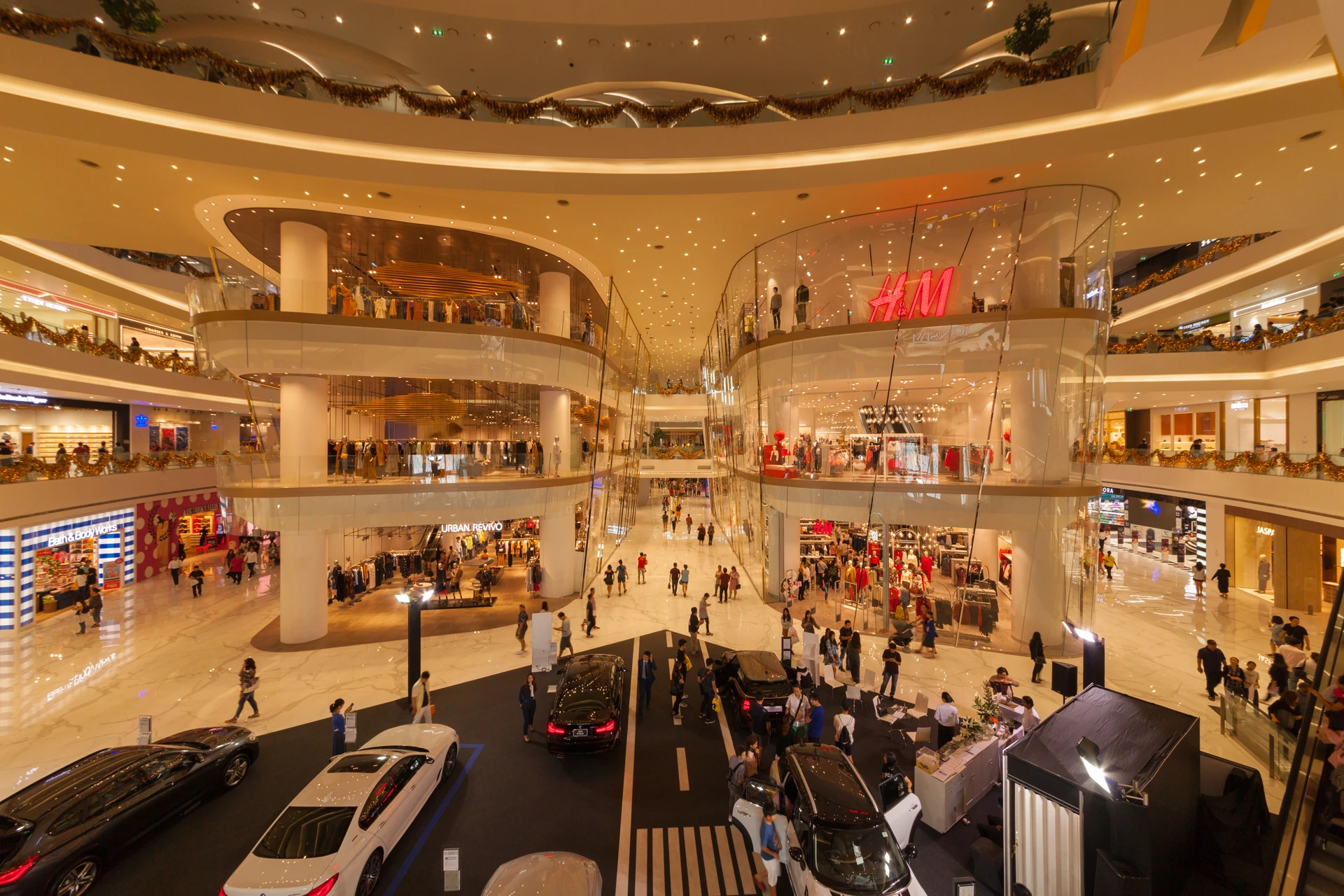 Lưu lượng khách tham quan nhạc nước tại IconSiam