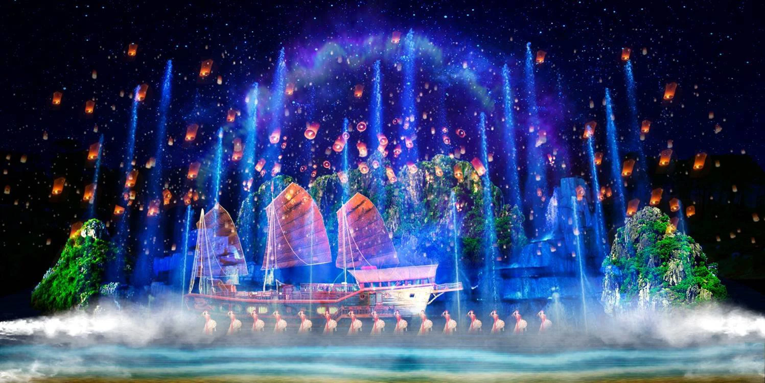 Khu vui chơi trẻ em Hạ Long buổi tối lý tưởng cho gia đình