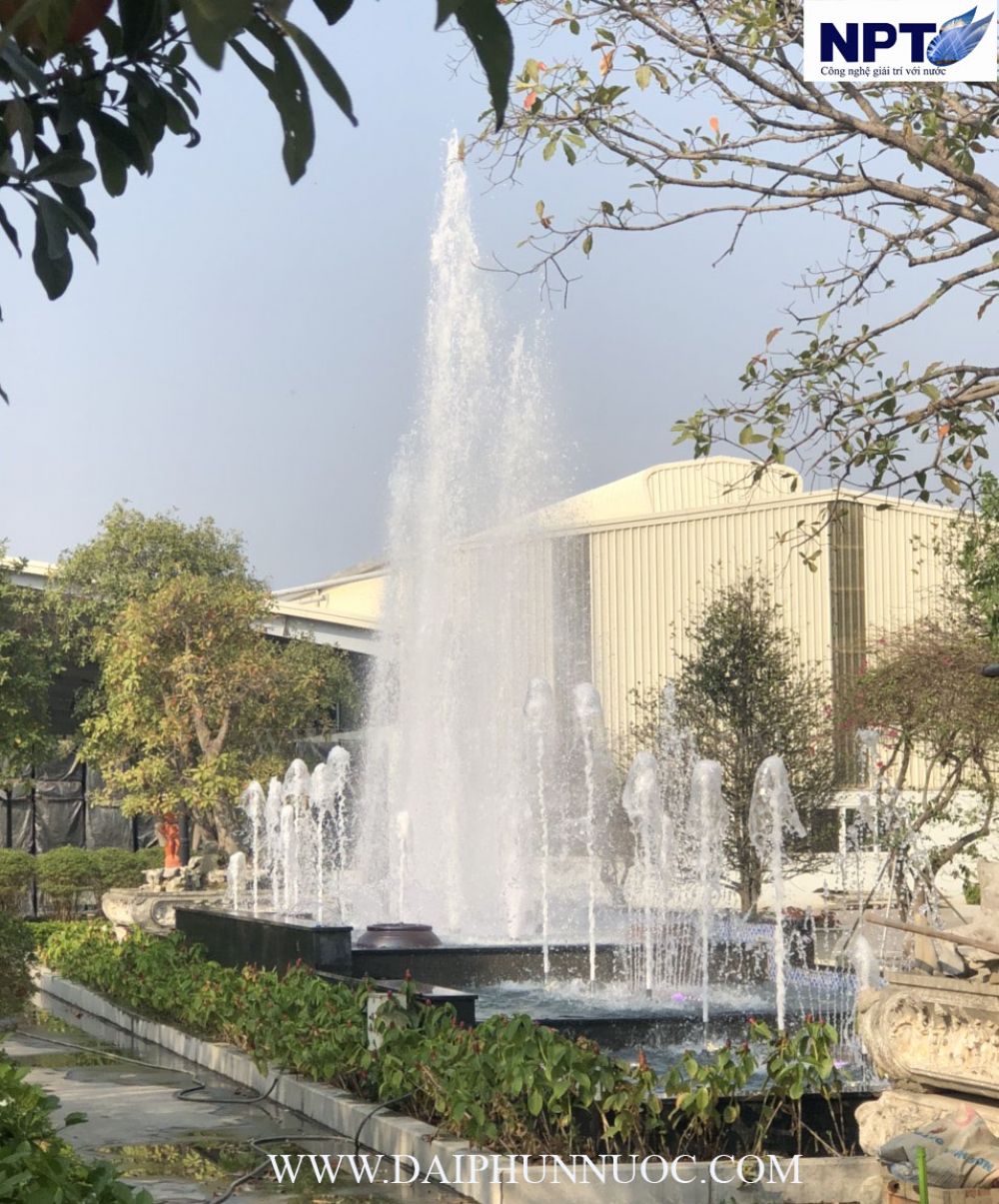 Hệ thống cột nước trung tâm đài phun TTC