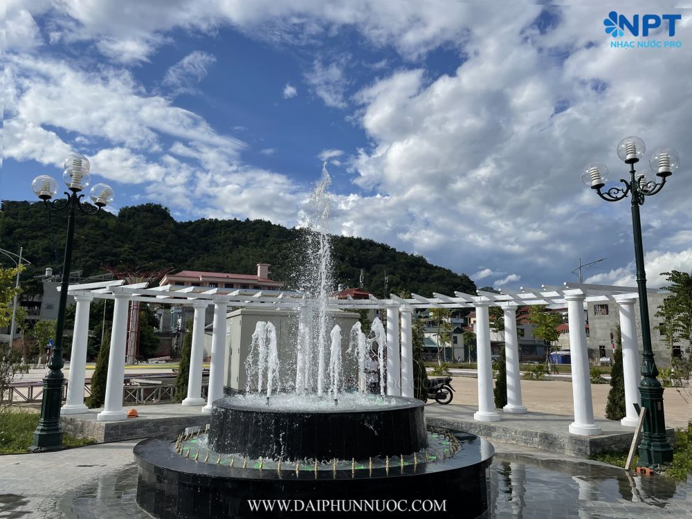 Đài phun nước tầng cao – Sơn La