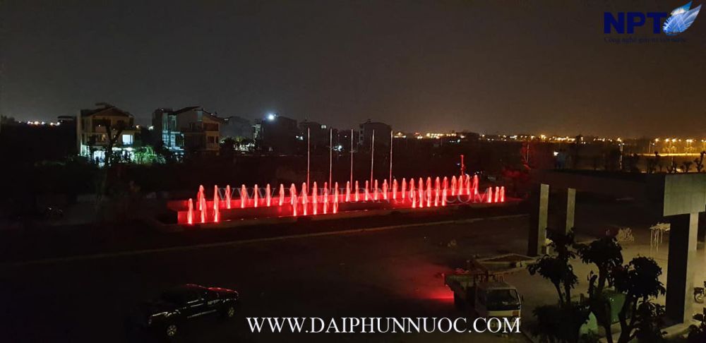 Đài phun nước DIC Star – LED đỏ rực ban đêm