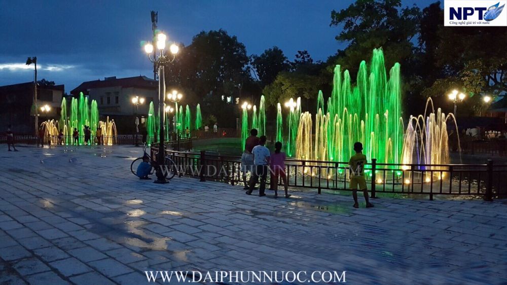 Đài phun nước Miếu Trò Trám – Tứ Xã, Lâm Thao, Phú Thọ (Công ty NPT)