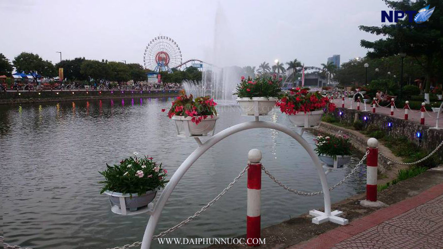 Phố đi bộ Trịnh Công Sơn về đêm