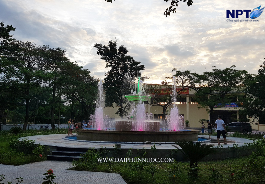 Đài phun nước Nhà Văn hóa Phường Vệ An Bắc Ninh