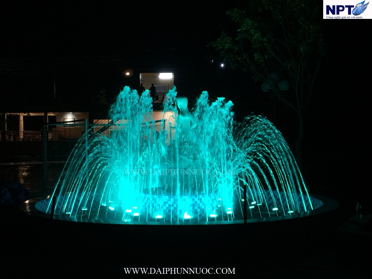 Hiệu ứng ánh sáng xanh dương ban đêm