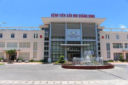 Đài phun nước Bệnh viện Sản Nhi Quảng Ninh