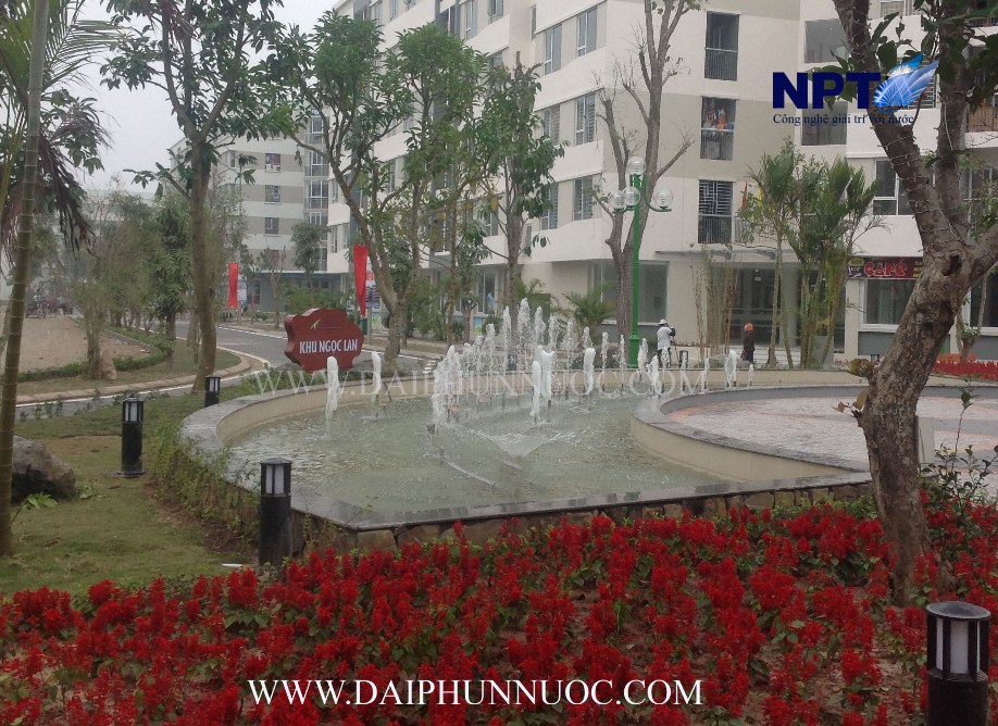 Đài phun nước Đặng Xá – công nghệ điều khiển tự động 2014